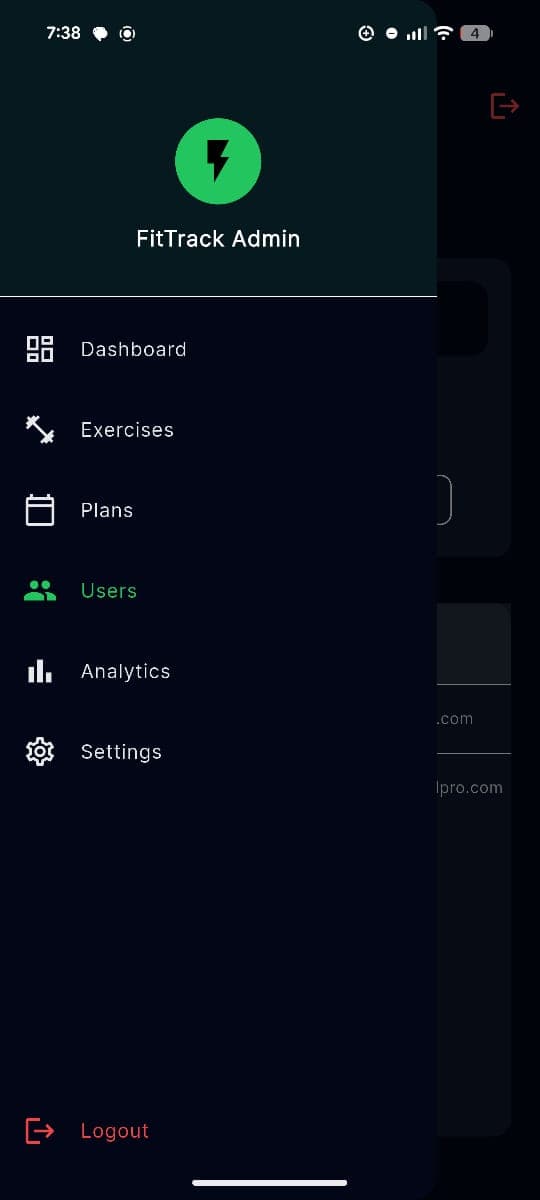 FitTrack_Pro Mobile App mobile screen 7
