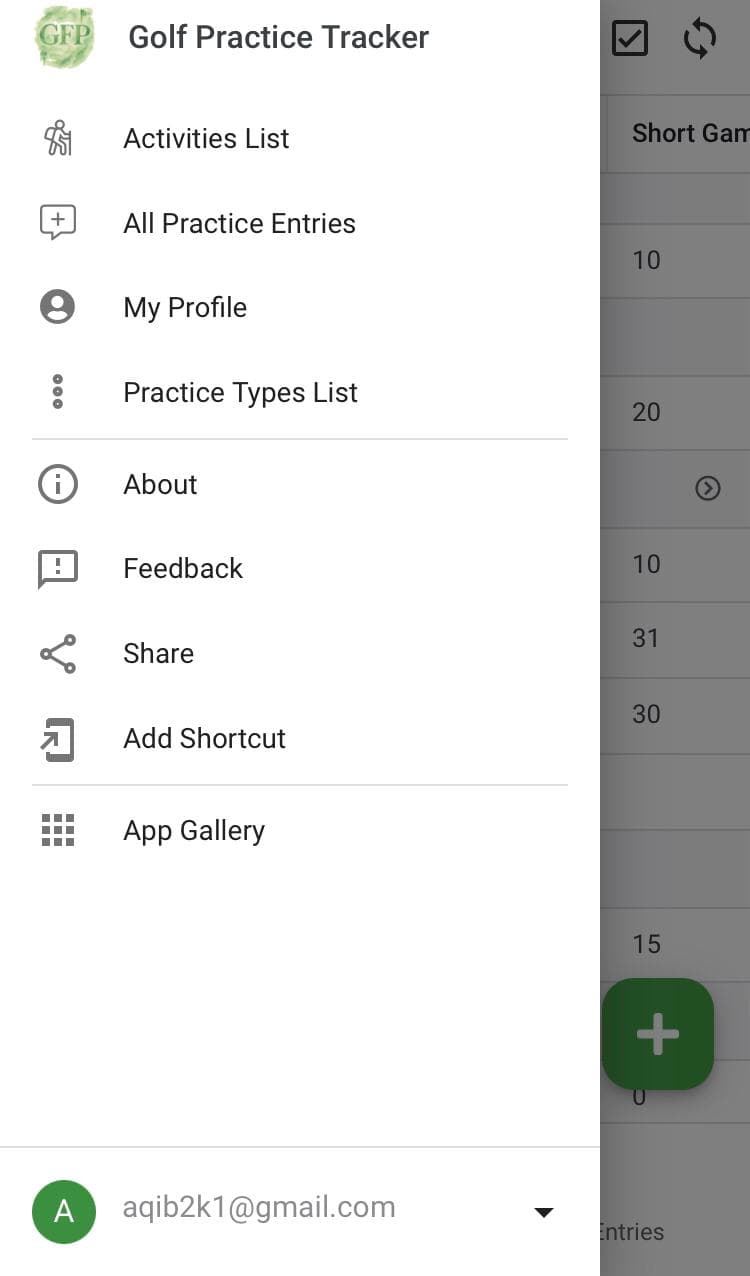 GFP Tracker – Athlete Practice & Performance Management mobile screen 3